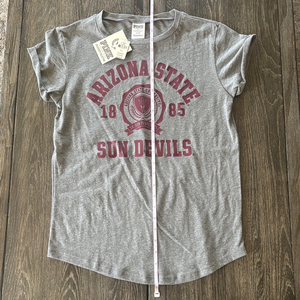 Gray Arizona State Sun Devils T-Shirt